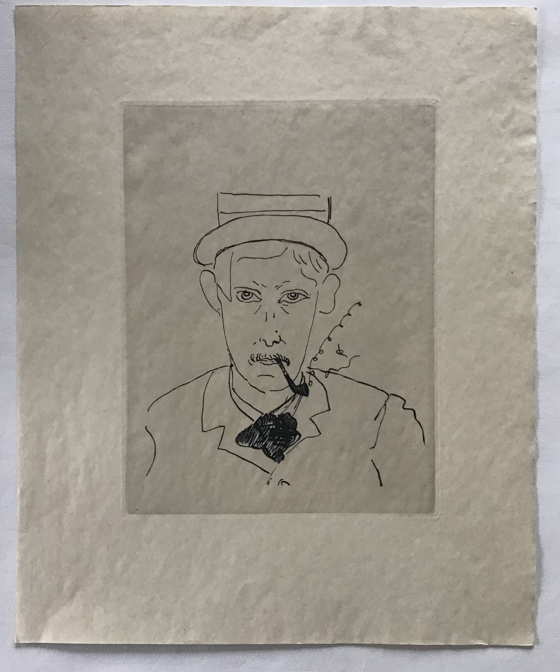 André Derain par Maurice de Vlaminck.