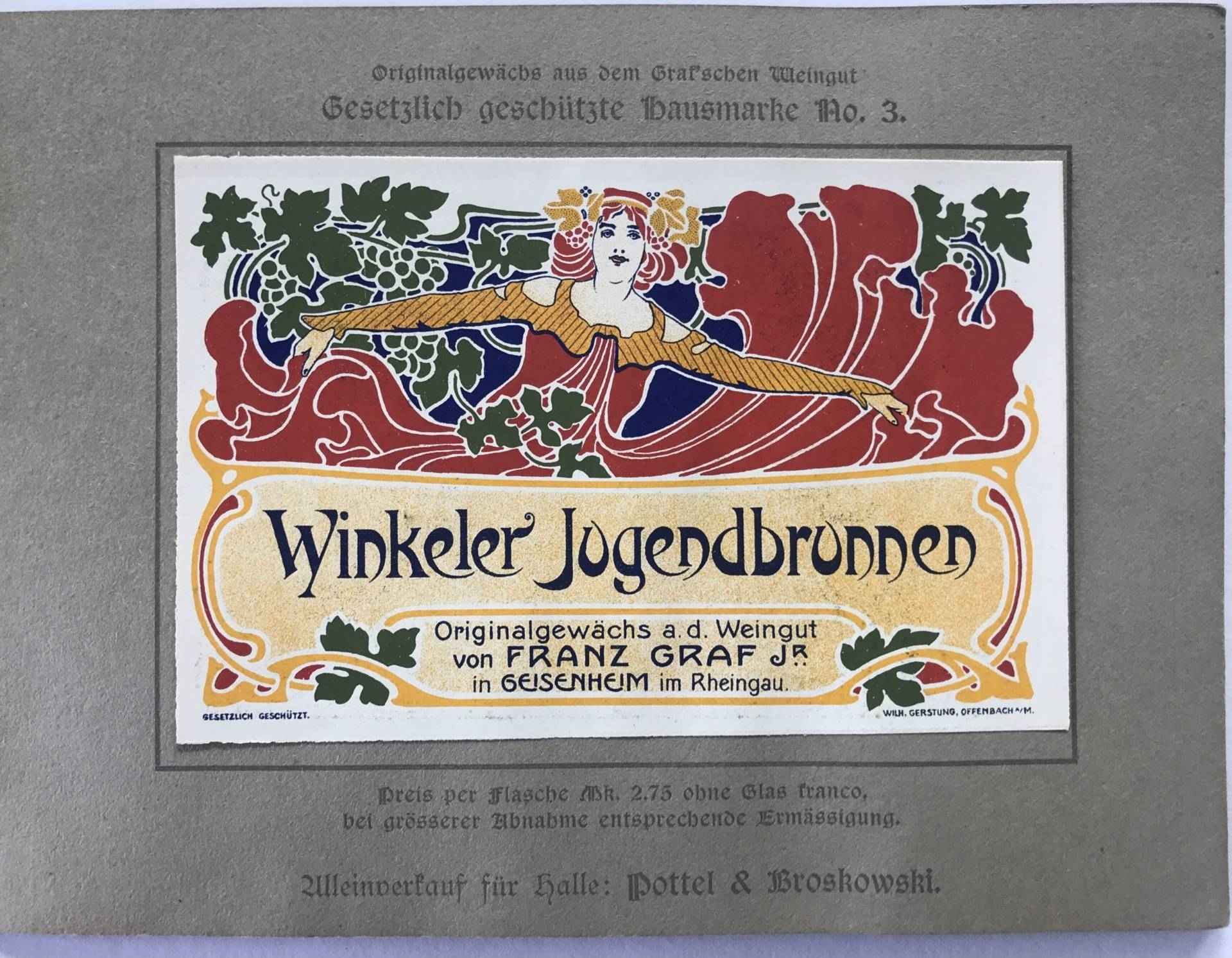 Kunstler-Etiketten.