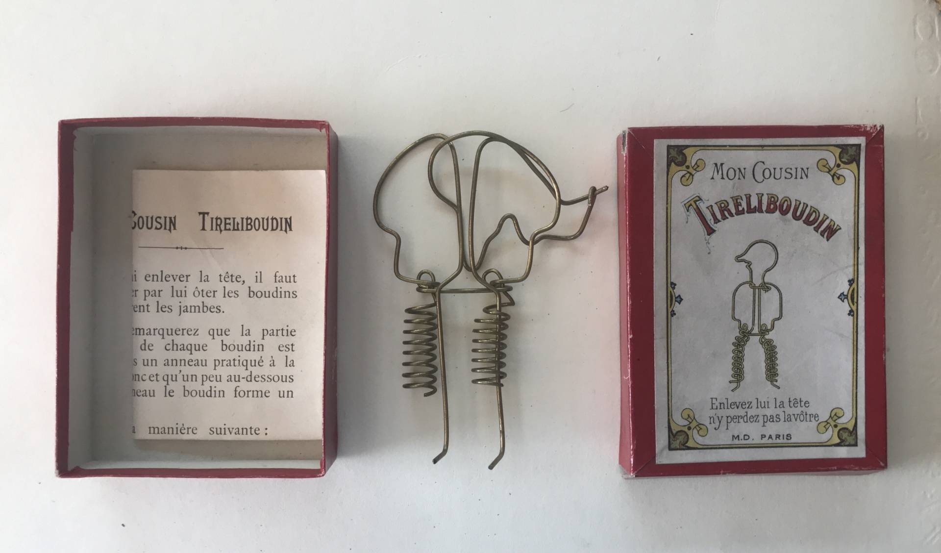 Mon Cousin Tireliboudin. Casse-tête "fil-de-fer".